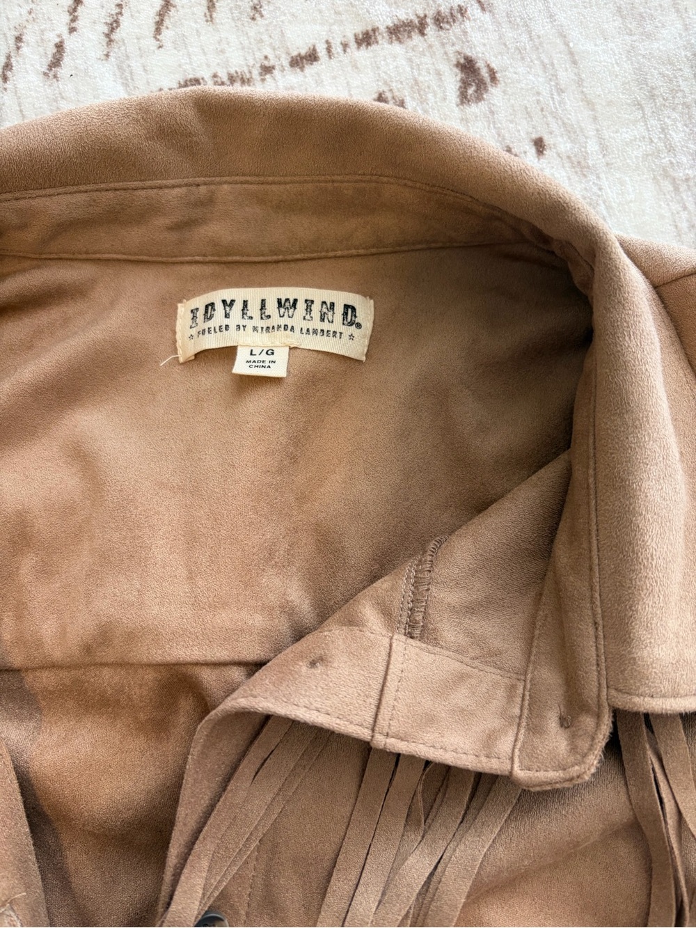 Idyllwind Brown Suede Fringe Western Jacket - Picture 2 of 3